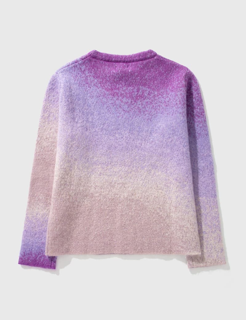 ERL - Gradient Crewneck Knitted Sweater | HBX - Globally Curated