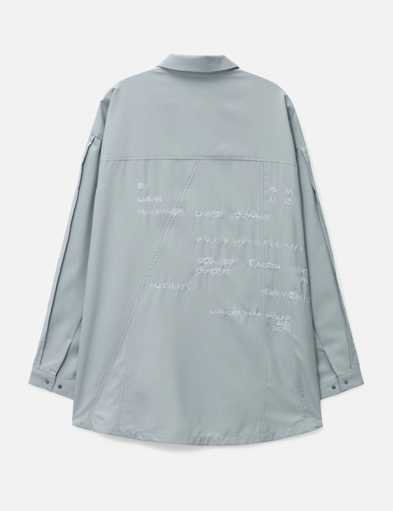 “MA-Z3” Mode Architekt Embroidered Shirt GOOPiMADE - “MA-Z3” Mode Architekt Embroidered Shirt | HBX