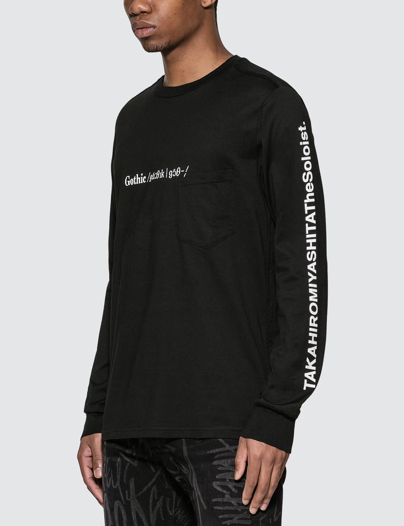 Takahiromiyashita Thesoloist - Gothic Long Sleeve T-Shirt | HBX