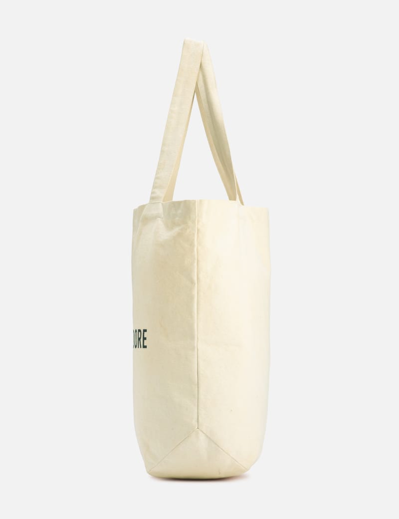 Aimé Leon Dore Logo Tote - White tote in fair used condition. | HBX
