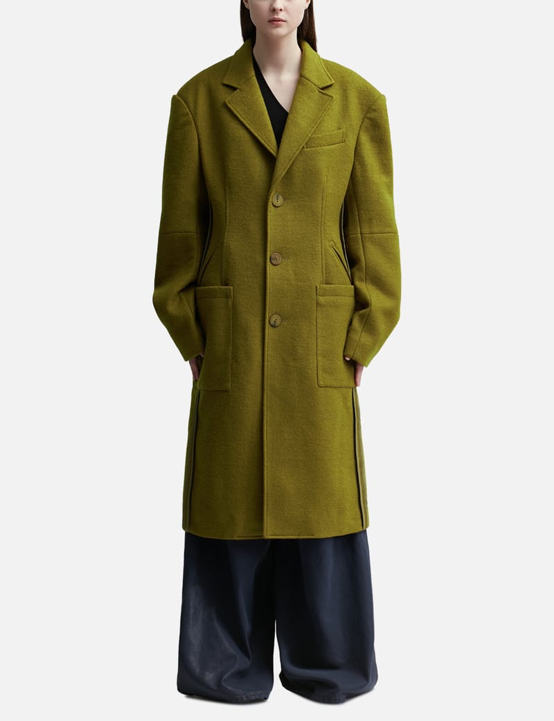 Eckhaus Latta - Form Coat | HBX - Globally Curated Fashion and