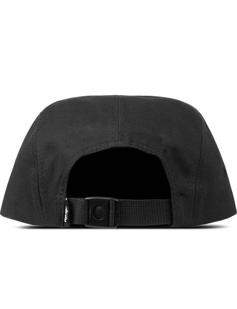 Stüssy - Black Stock Fa15 Camp Cap | HBX - Globally Curated
