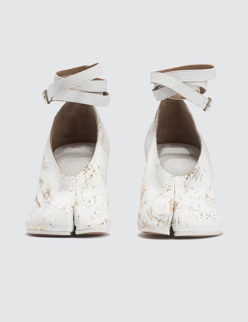 靴 MaisonMargiela ANKLE STRAP TABI PUMPS maison-margiela-tabi-pump-