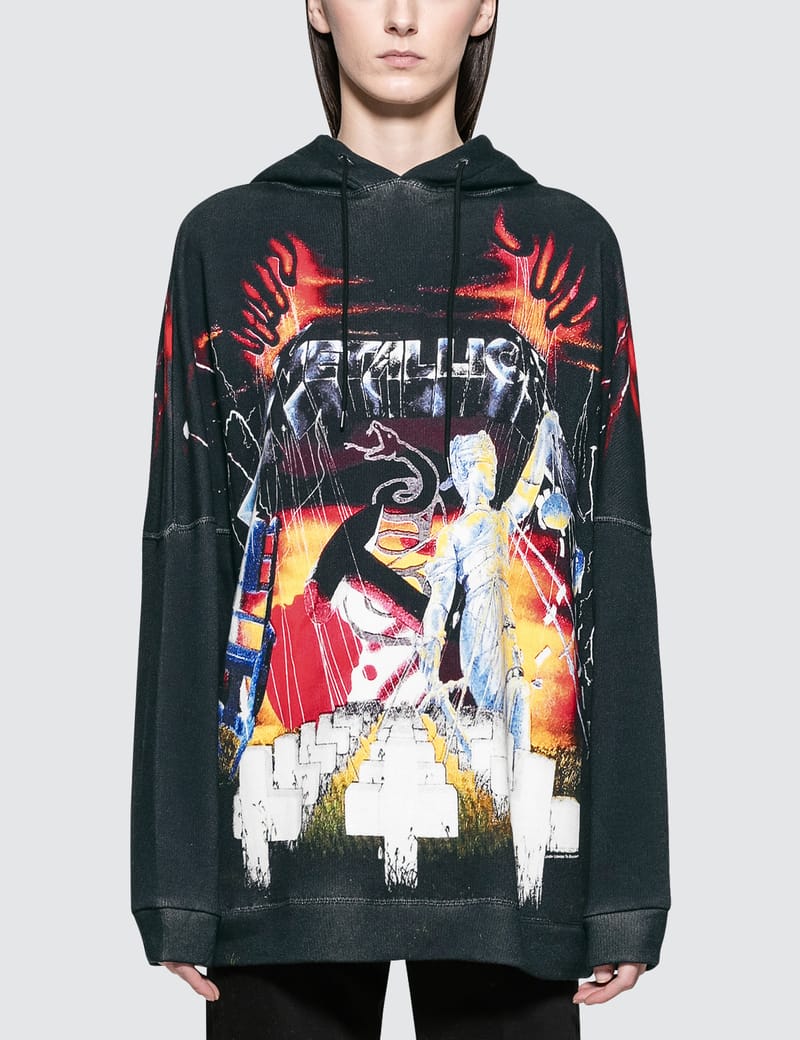 R13 Metallica Hoodie HBX Globally Curated Fashion and