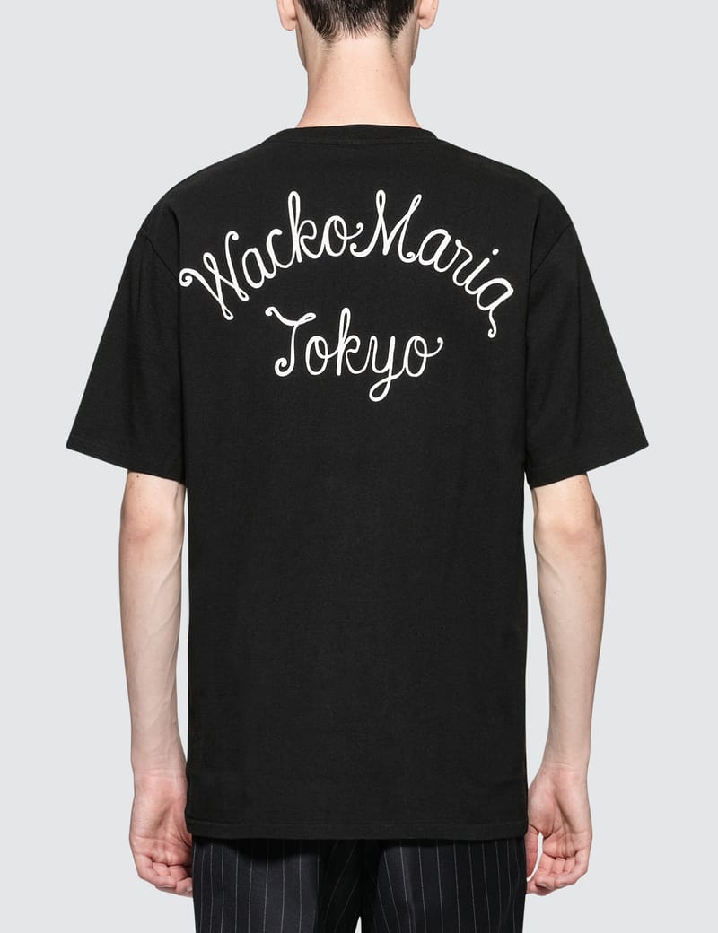 Wacko Maria - Washed Heavy Weight Crew Neck T-Shirt ( Type-4