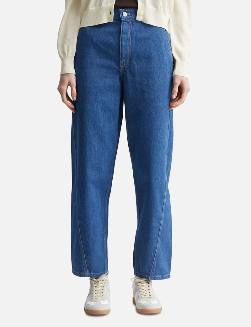 メゾンキツネ - STRAIGHT DENIM JEANS | HBX