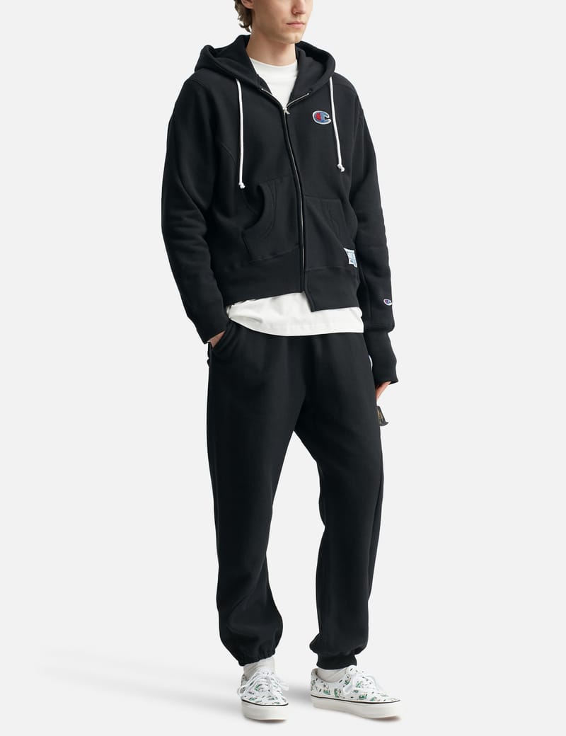 Undercover Undercover x Champion UC2E1802-1 Curved Zip-up Hoodie