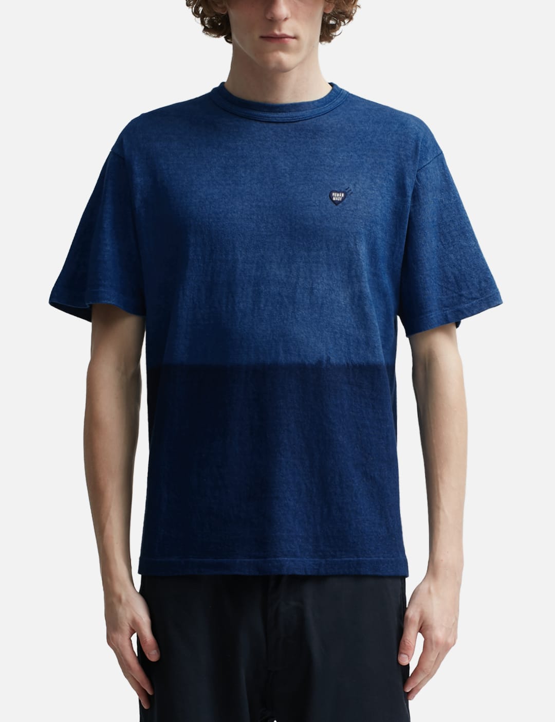 Human Made - Indigo Dyed T-shirt #1 | HBX - Globally Curated
