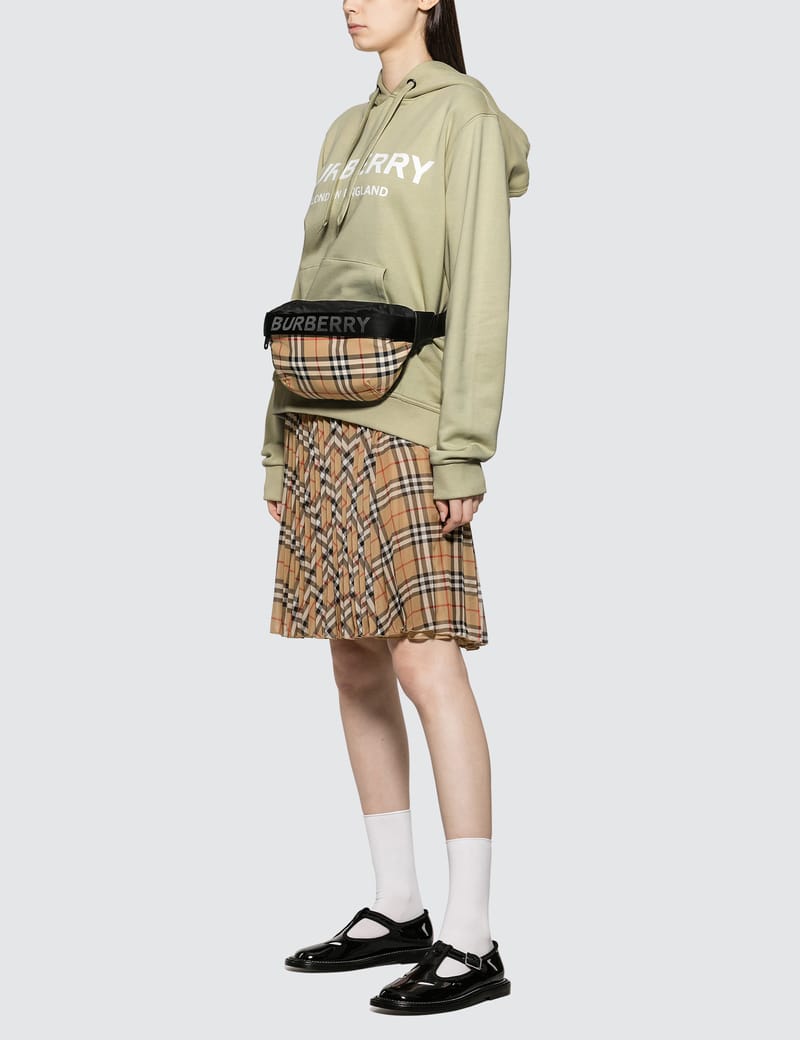 Burberry Burberry Vintage Check Pleated Skirt HBX Globally