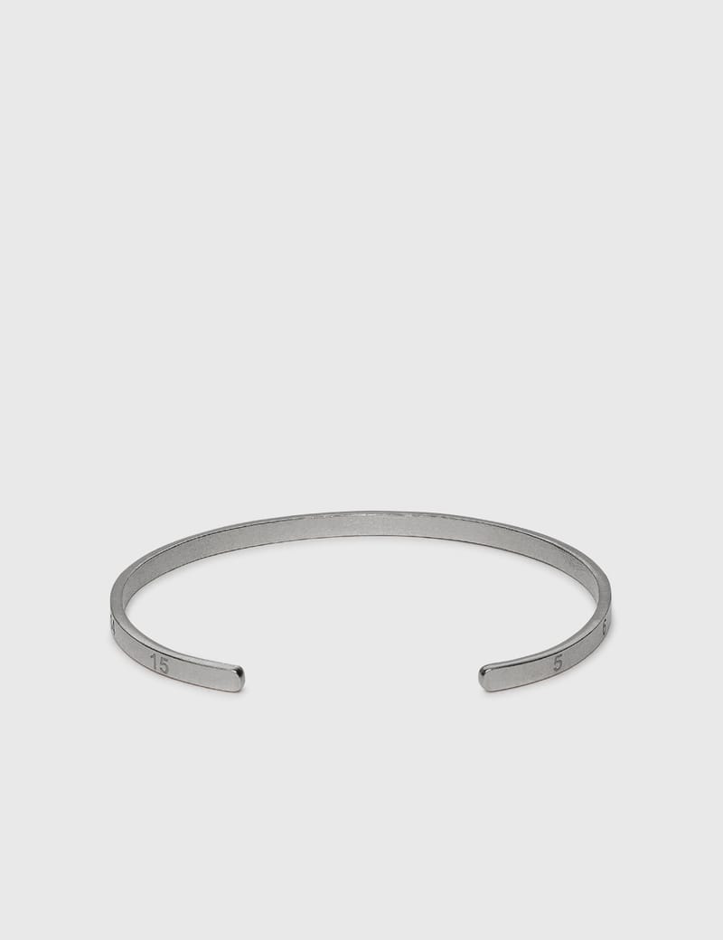 Maison Margiela - Number Logo Slim Bracelet | HBX - Globally