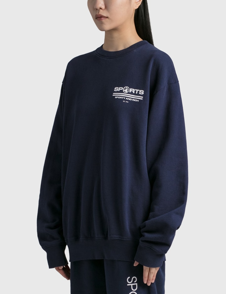 Sporty & Rich Sports Crewneck HBX Globally Curated Fashion and