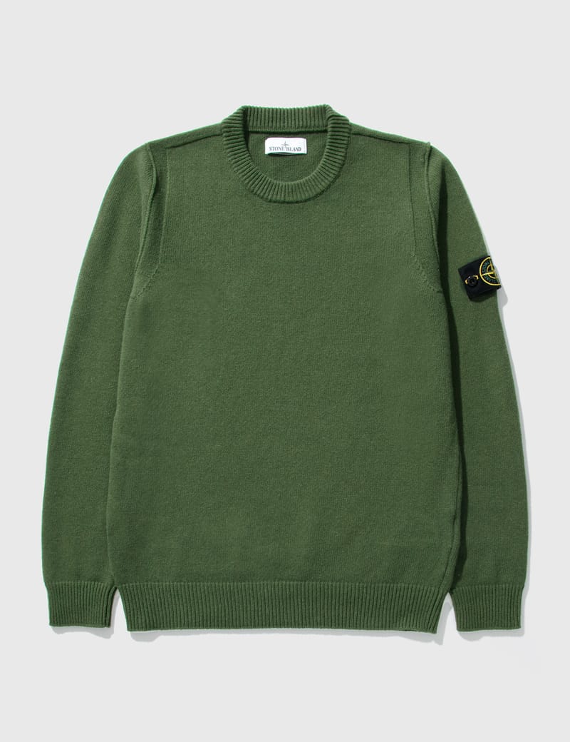 Stone Island - Lambswool Crewneck Sweater | HBX