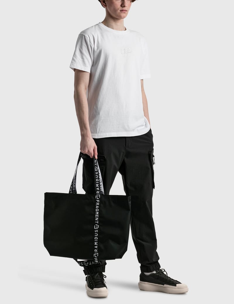 RAMIDUS - Fragment Design x Ramidus Tote Bag (L) | HBX - Globally Curated  Fashion and Lifestyle by Hypebeast