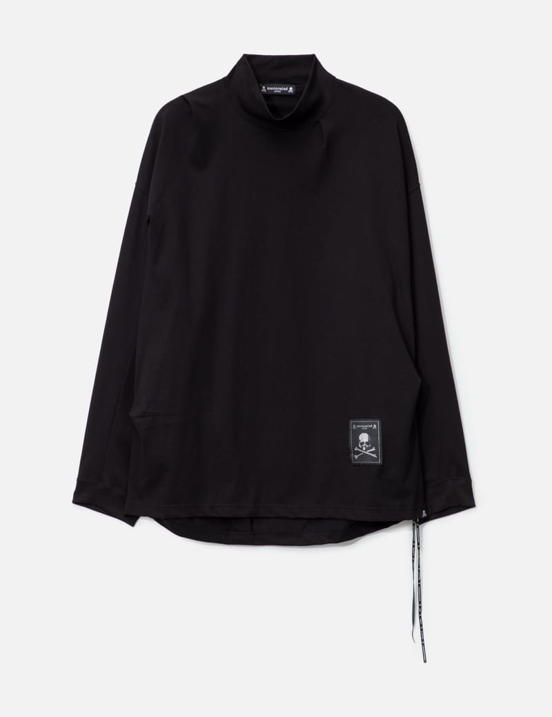 Mastermind Japan - Boxy Tuck High Neck Long Sleeve T-Shirt | HBX