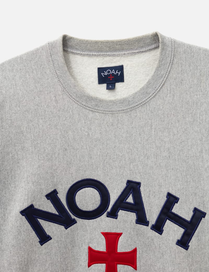 Noah Core Logo Classic Crewneck - Grey crewneck, good condition