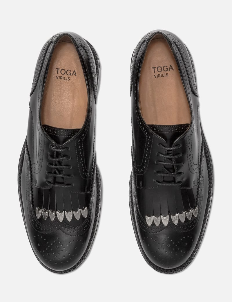 Toga Virilis - Fringed Brogues | HBX - Globally Curated Fashion