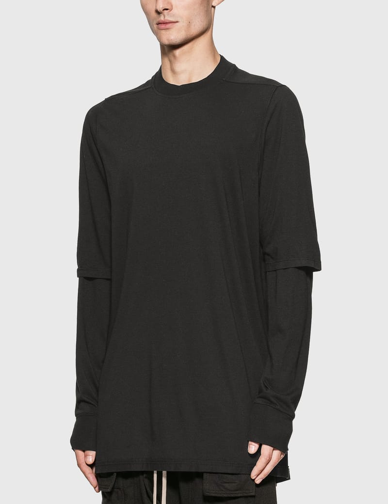 トップス Rick Owens DRKSHDW Hustler T-shirt L Rick Owens Drkshdw - Hustler Long Sleeve T-Shirt | HBX