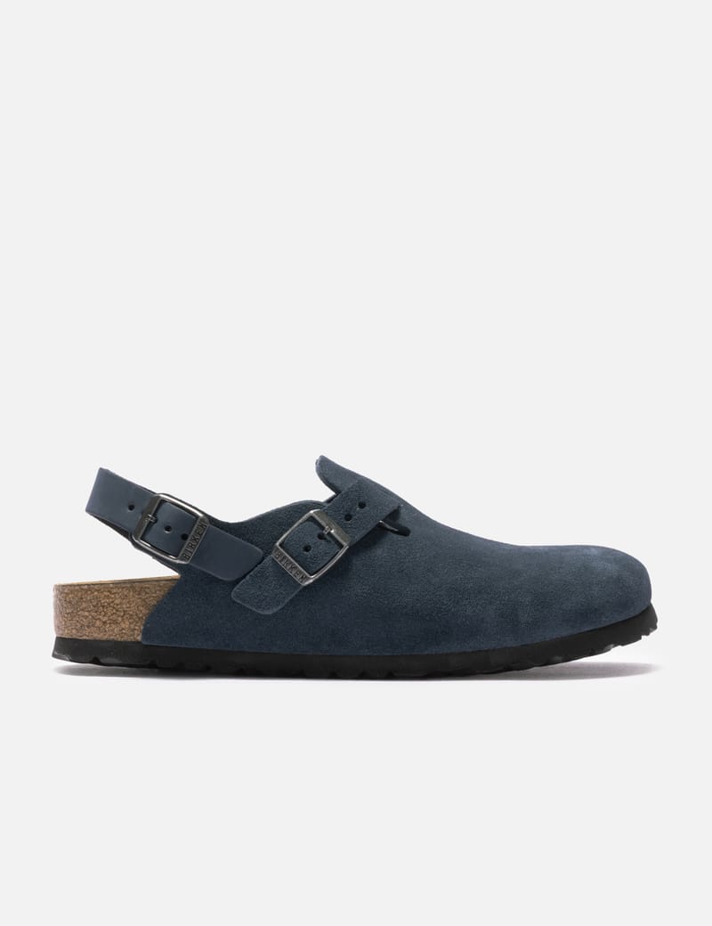 Birkenstock Tokio II - Suede sandals with leather insole and