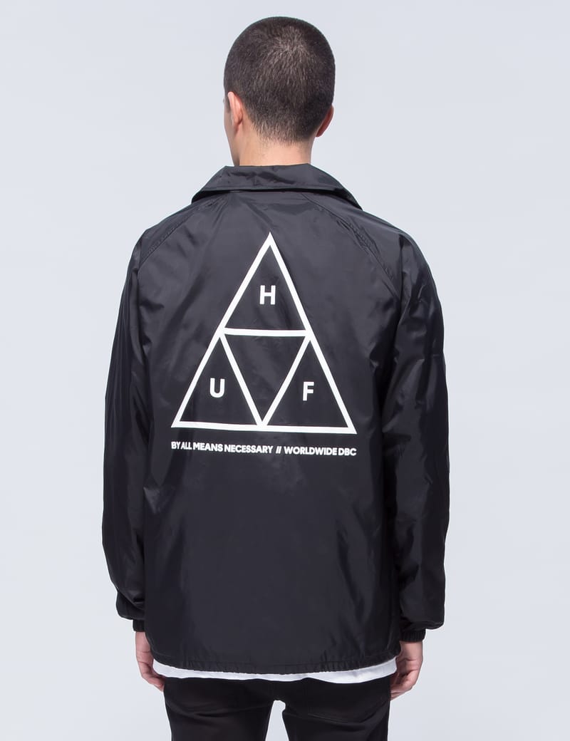 Huf - Triple Triangle Coach Jacket | HBX - HYPEBEAST 為您搜羅全球