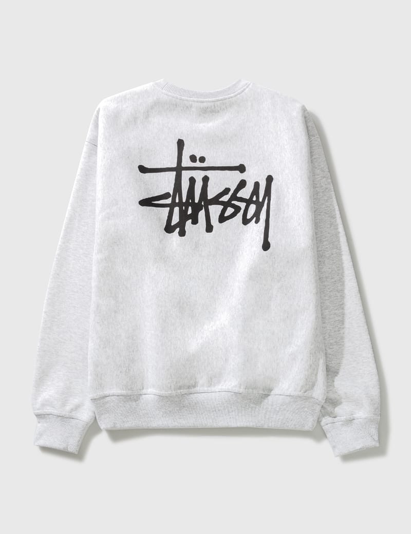 Stüssy - Basic STÜSSY Crewneck Sweatshirt | HBX - Globally Curated