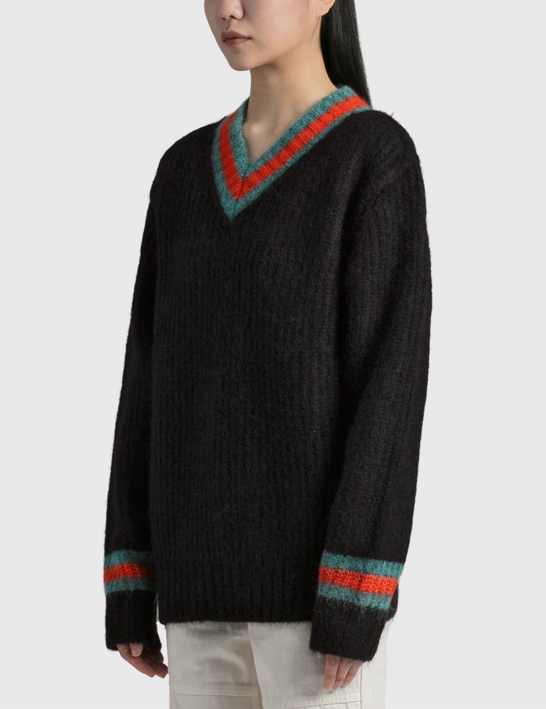 Stüssy - Mohair Tennis Sweater | HBX - Globally Curated Fashion 