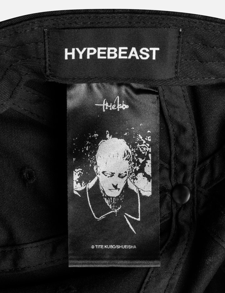 Hypebeast Hypebeast X Tite Kubo Graphic Ball Cap - Black cotton ...
