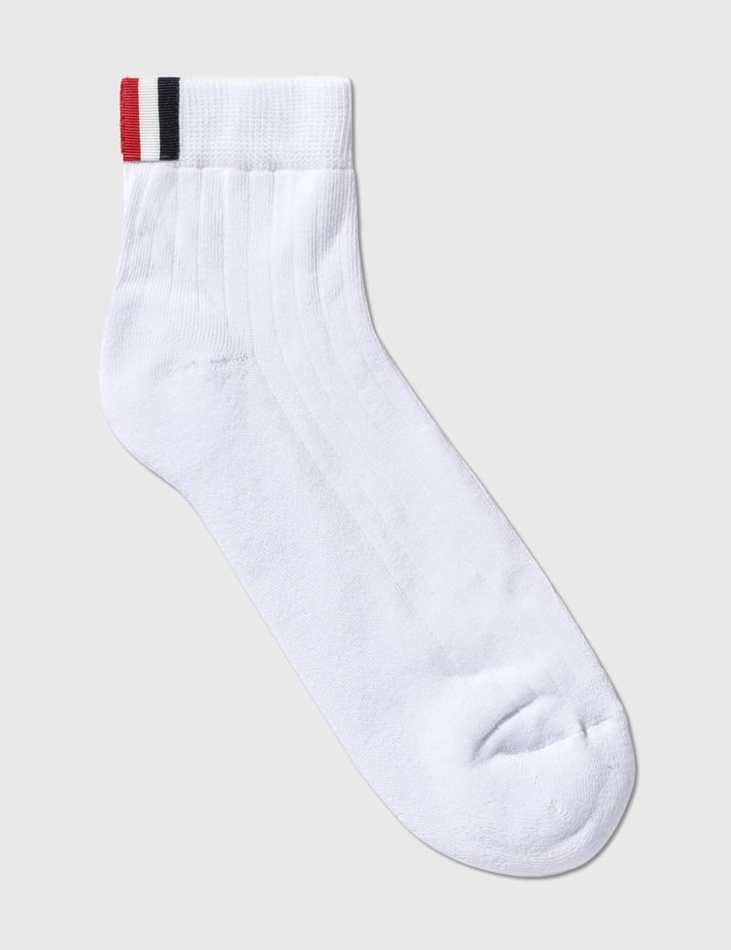 Thom Browne - 4-Bar Ankle Socks | HBX - Globally Curated