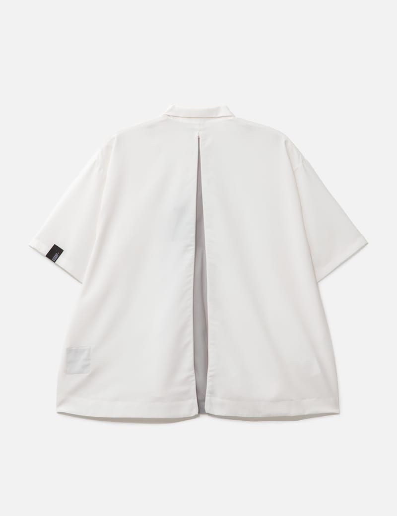 GOOPiMADE - “GNV-Z” SOFTBOX Zip-Split Wide Shirt | HBX