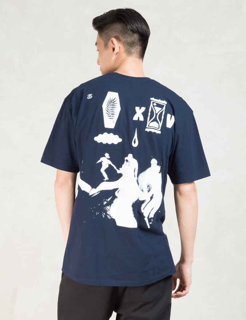 Stüssy - Navy Stussy Xv T-Shirt | HBX