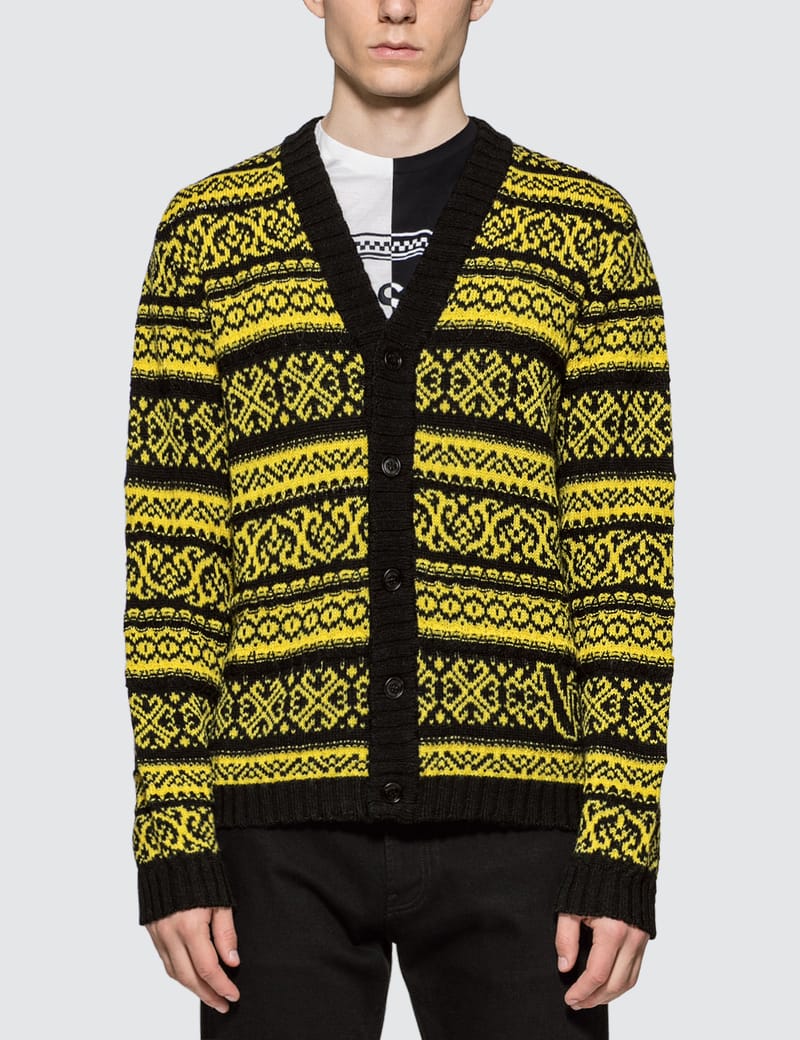 Versace cardigan discount men's