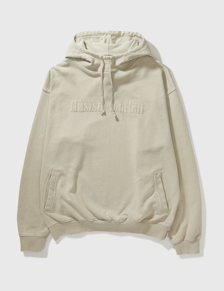 thisisneverthat® - Washed Embroidery Hoodie | HBX - Globally Curated ...