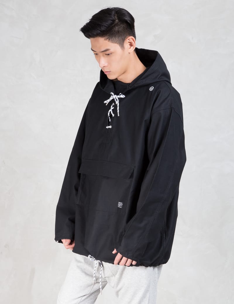 品揃え豊富で Up Lace Black - Stick Magic Mil Jacket Pullover Leia Hood ジャケット・アウター