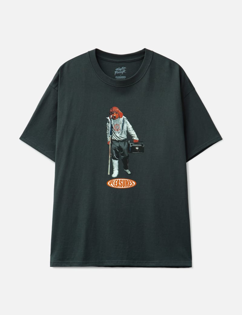 プレジャーズ - Pleasures x Daft Punk Da Funk T-shirt | HBX