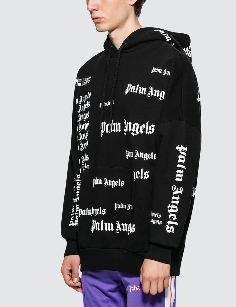 Palm angels discount ultra logo hoodie