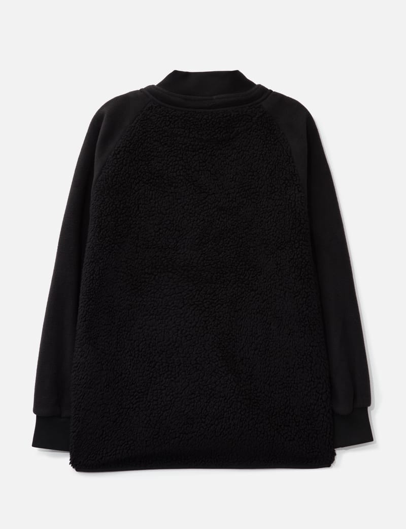 uniqlo white mountaineeering 黒XL UNIQLO - Uniqlo X White Mountaineering Fleece Oversized Jacket | HBX