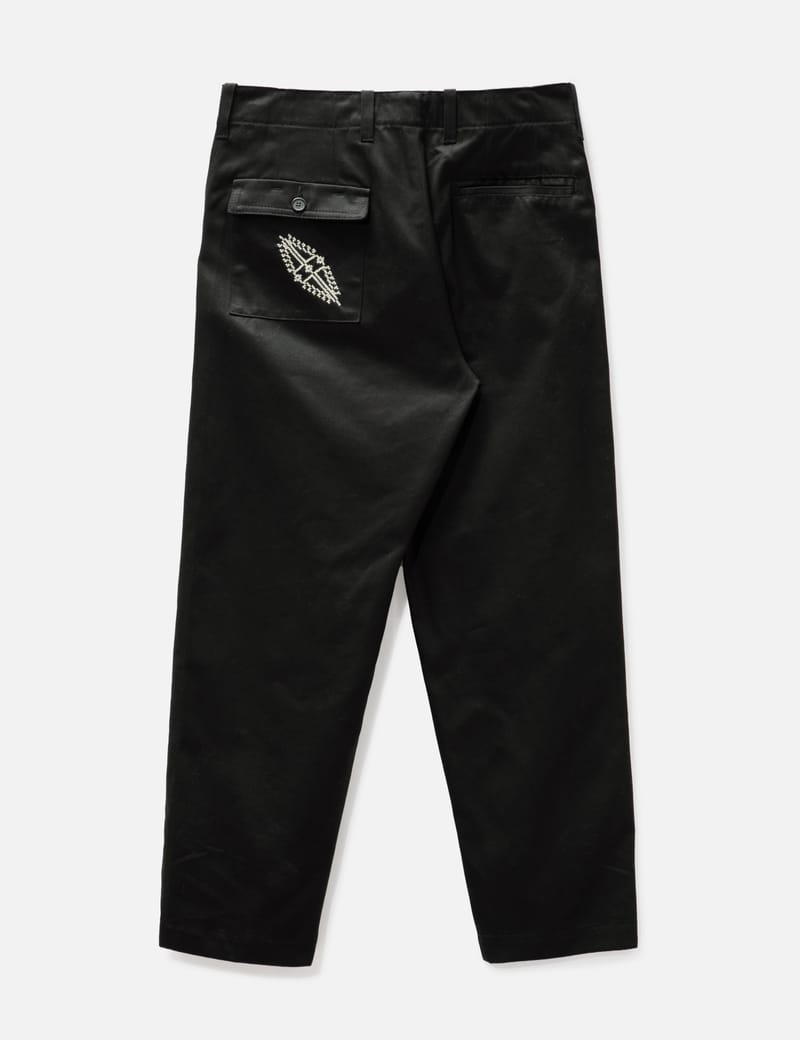 peaceminusone 黒ワークパンツ ☆関税込☆Nike x Peaceminusone☆コラボ Wide Pants Black