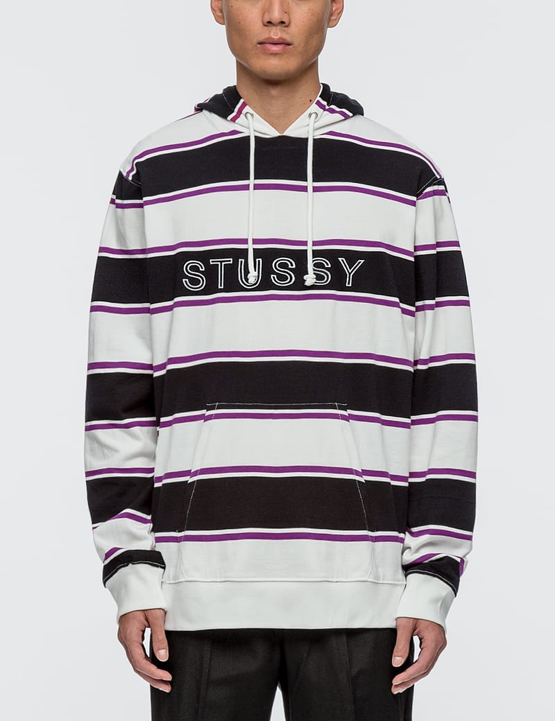 Stussy hooded discount heavy jersey