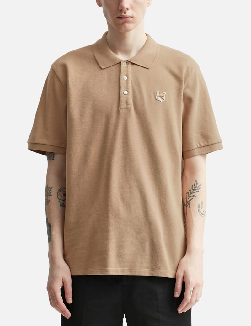 Maison Kitsuné - FOX HEAD PATCH CLASSIC POLO | HBX - Globally