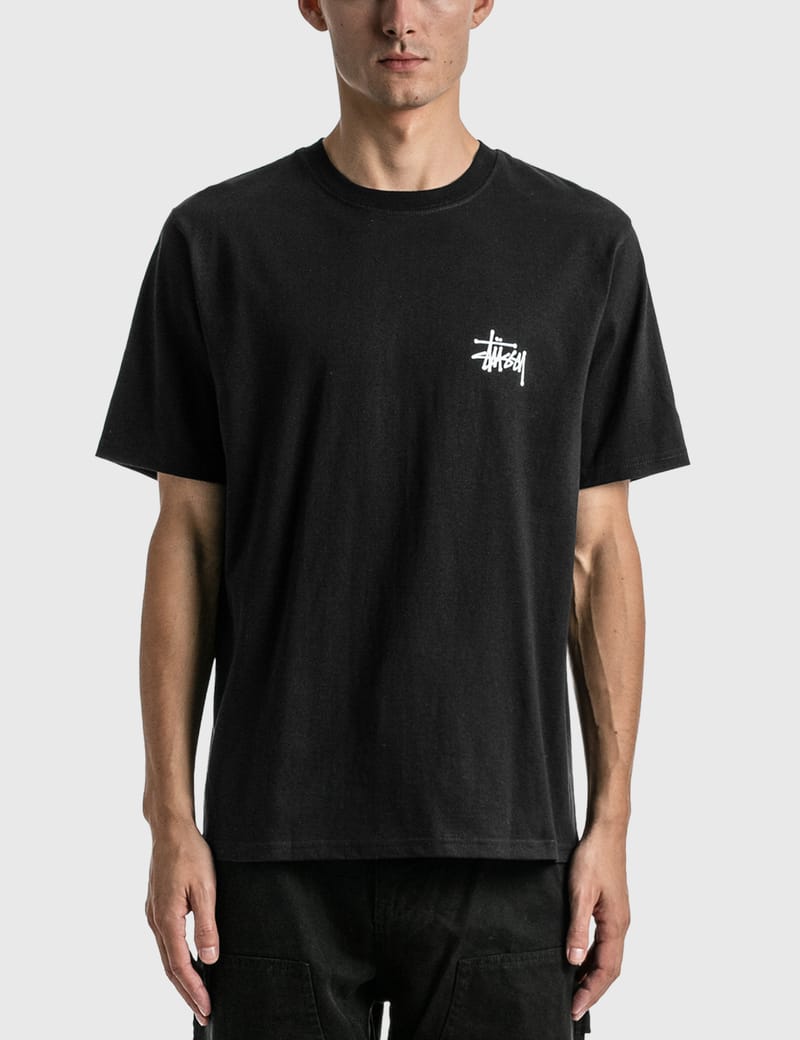 【Stussy】 Basic Stussy T-Shirt Black 2024 Stussy Basic Stussy T-Shirt Black 2024 / 1905000 / Fashion