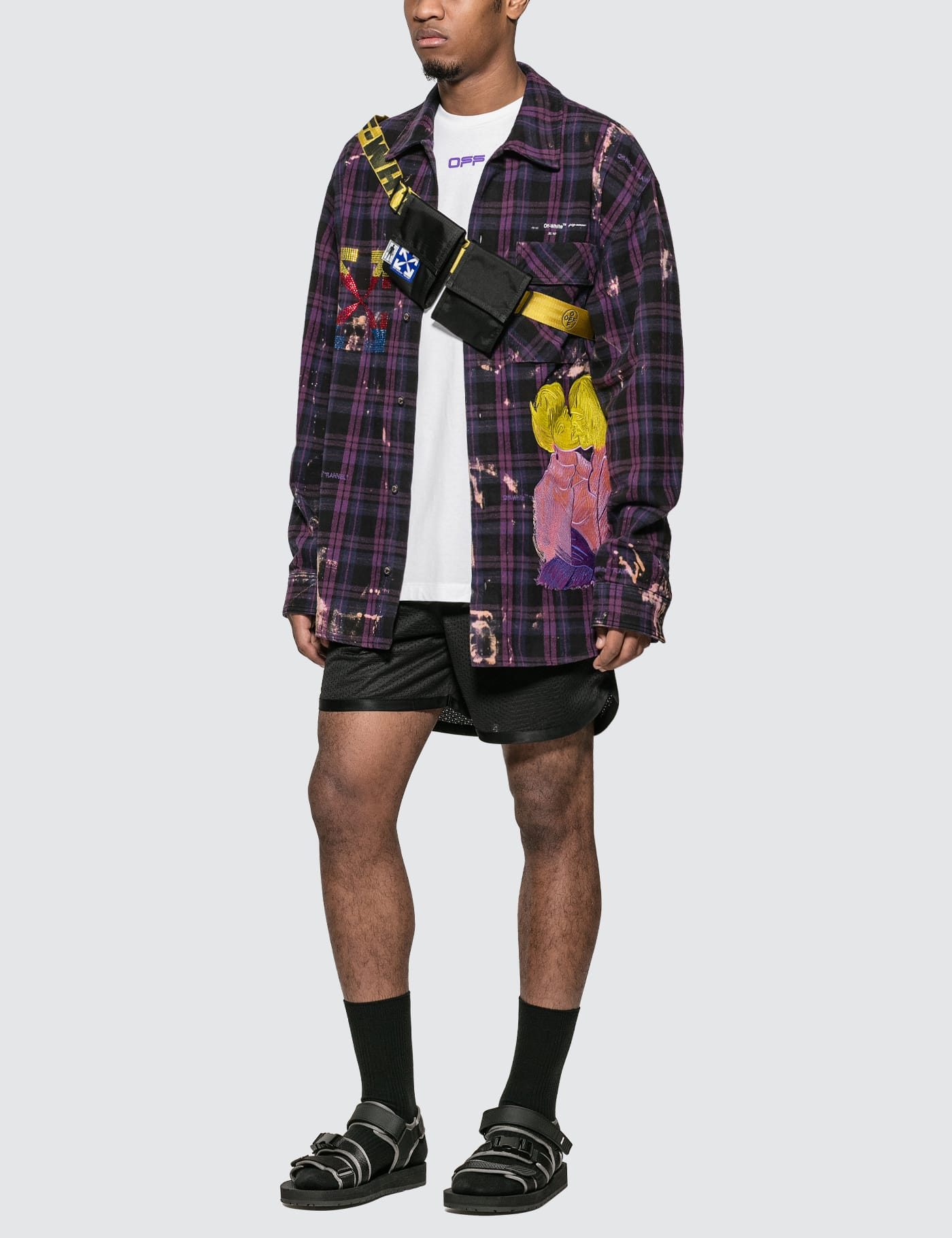 Off-White™ - Flannel Check Shirt | HBX - Globally Curated Fashion