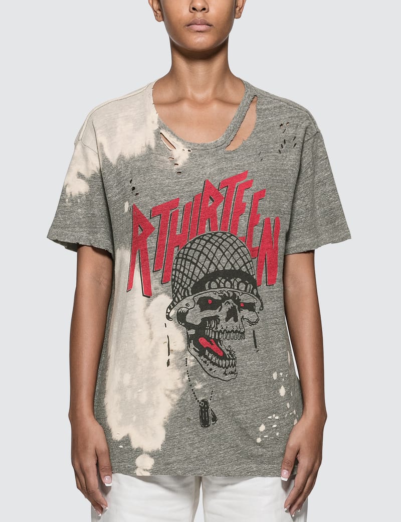 R13 Bleach Battle Punk Boy T shirt HBX Globally Curated