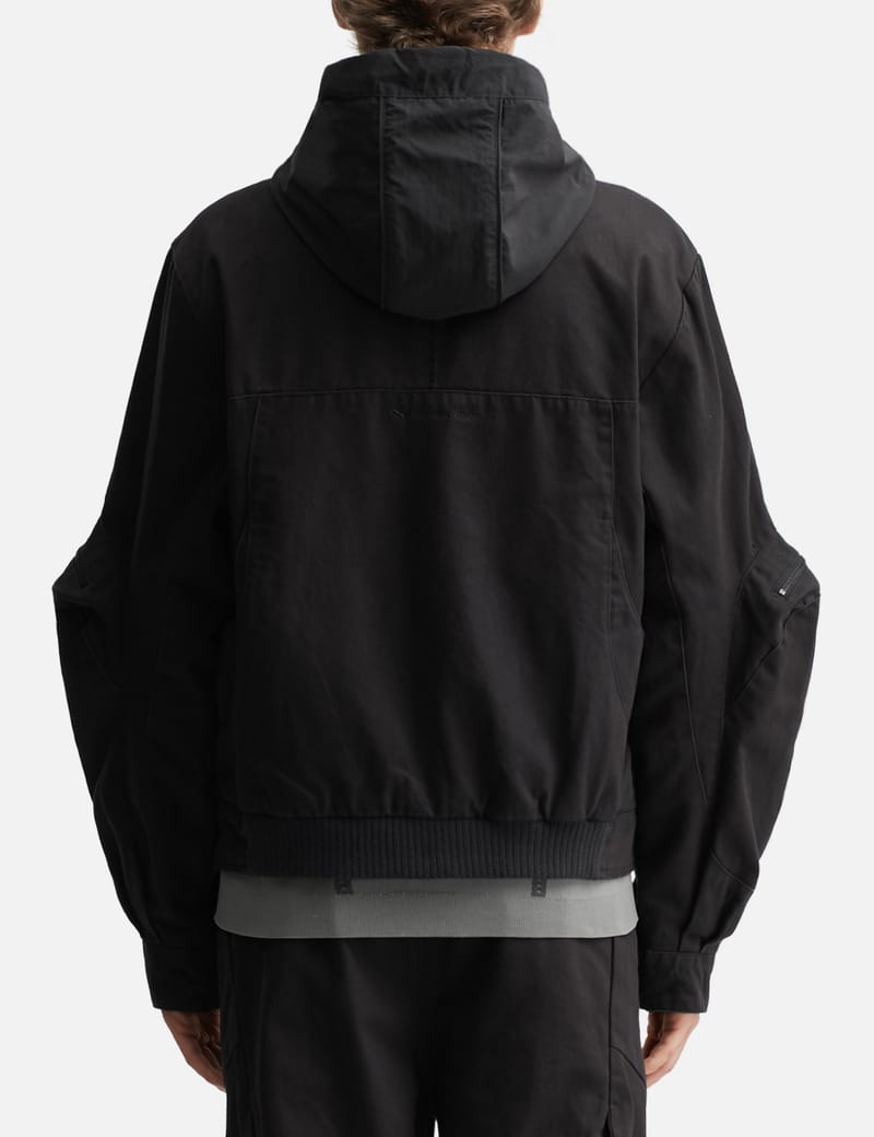 Puma PUMA x SAN SAN GEAR CLRT Jacket - Black cotton jacket with