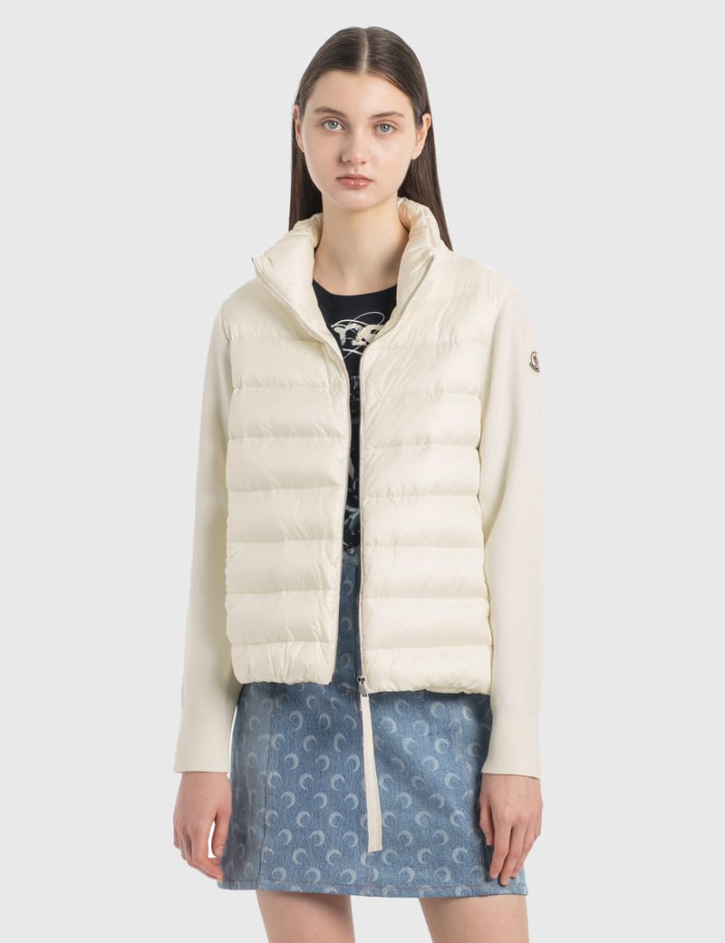Moncler - Tricot Cardigan With Down Fill | HBX - Globally Curated