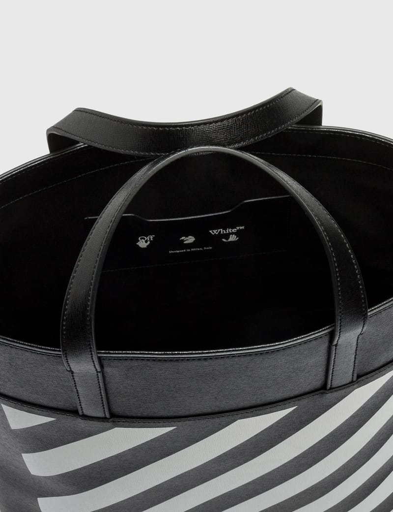 Off-White™ - Binder Diag Saffiano Tote Bag | HBX - Globally