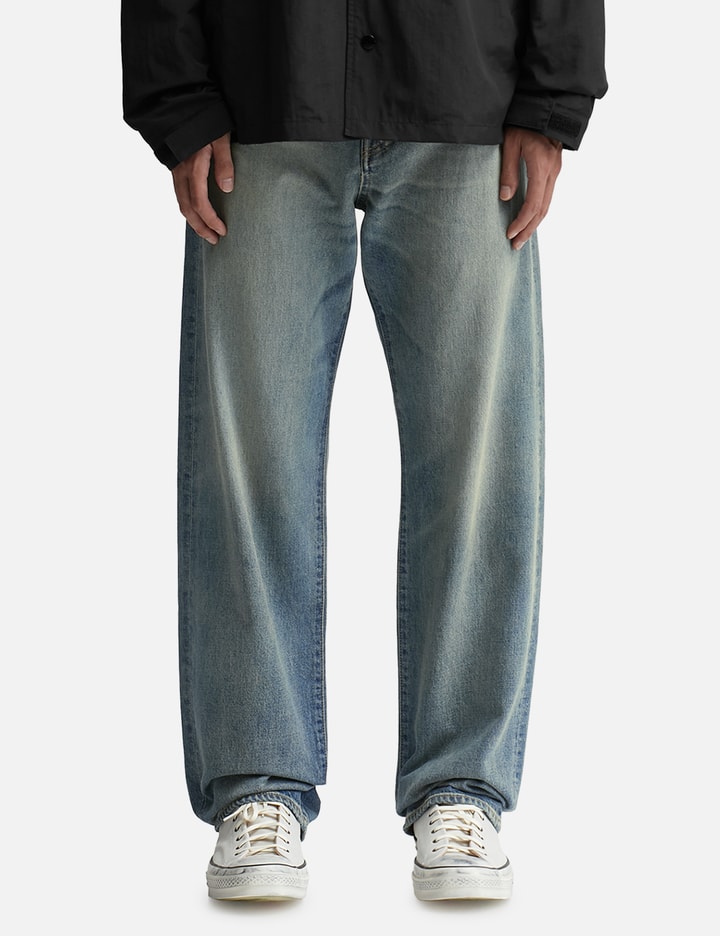 Kenzo - Straight Fit Asagao Japanese Denim Jeans | HBX - Globally ...