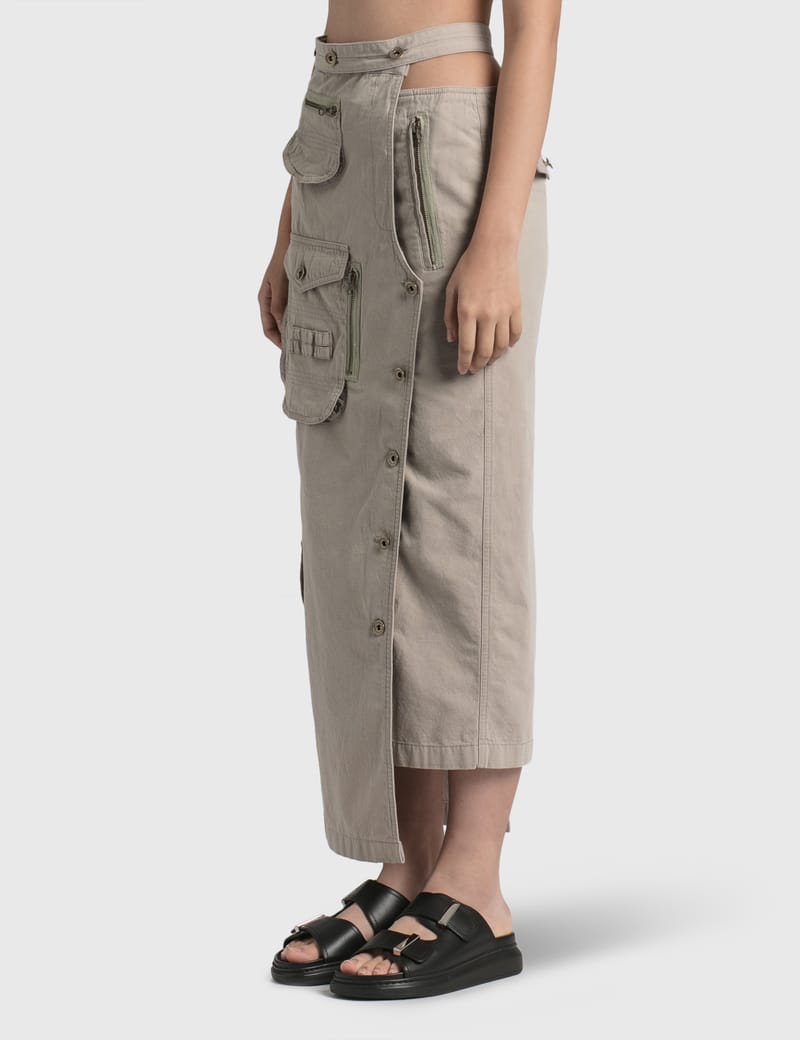 [HYEIN SEO] ソ・ヘインHyein Seo スカート Skirt(送料関税込み) Cinched Wrap Skirt – HYEIN SEO
