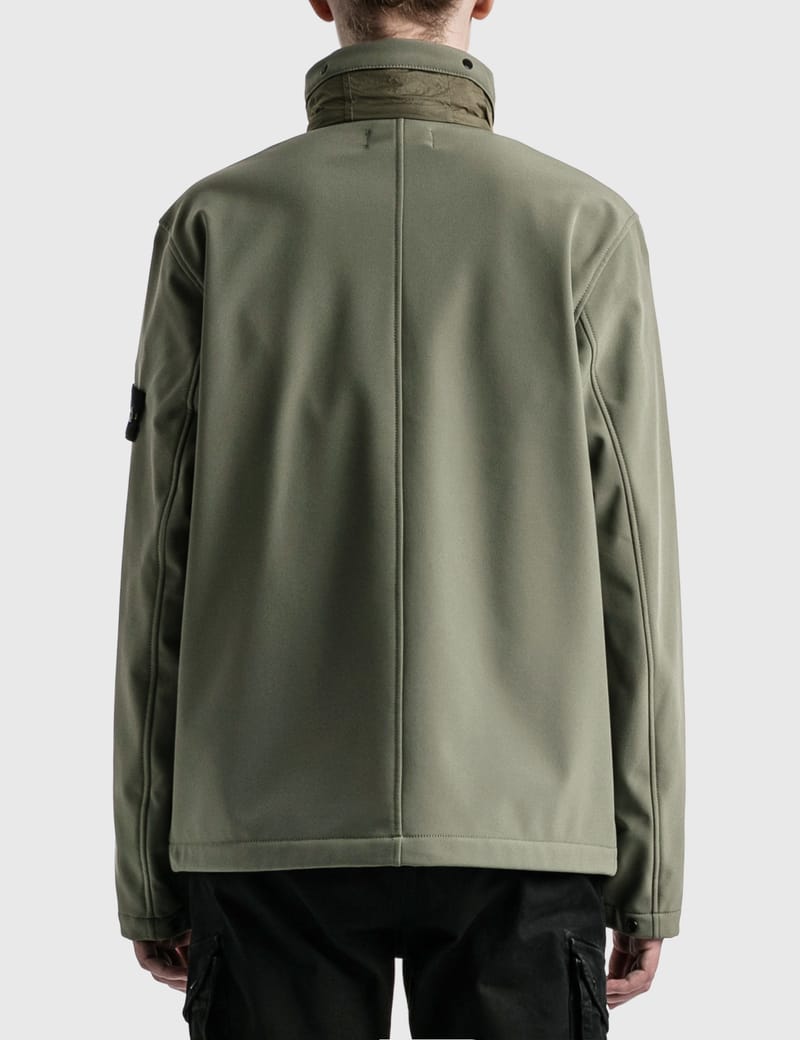 Stone Island - Soft-shell Light Jacket | HBX - Globally Stone Island - Soft-shell Light Jacket | HBX - Globally