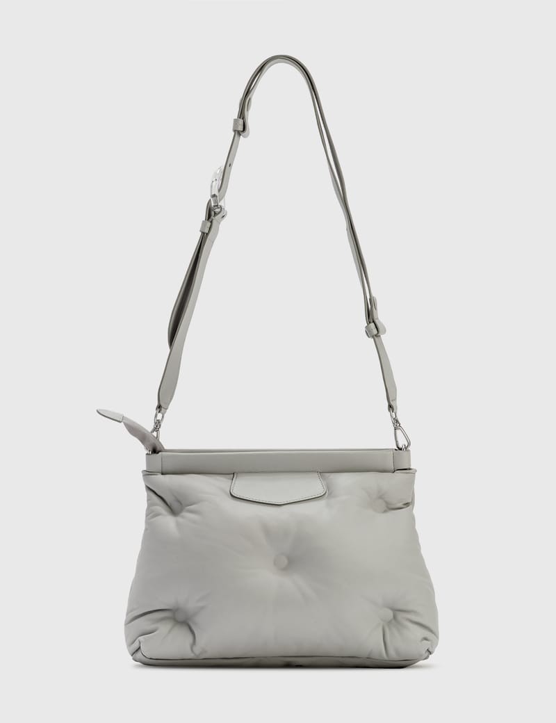 【関税&送料込】Maison Margiela Glam Slam Baby Shoulder Bag Glam Slam shoulder bag in white - Maison Margiela | Mytheresa