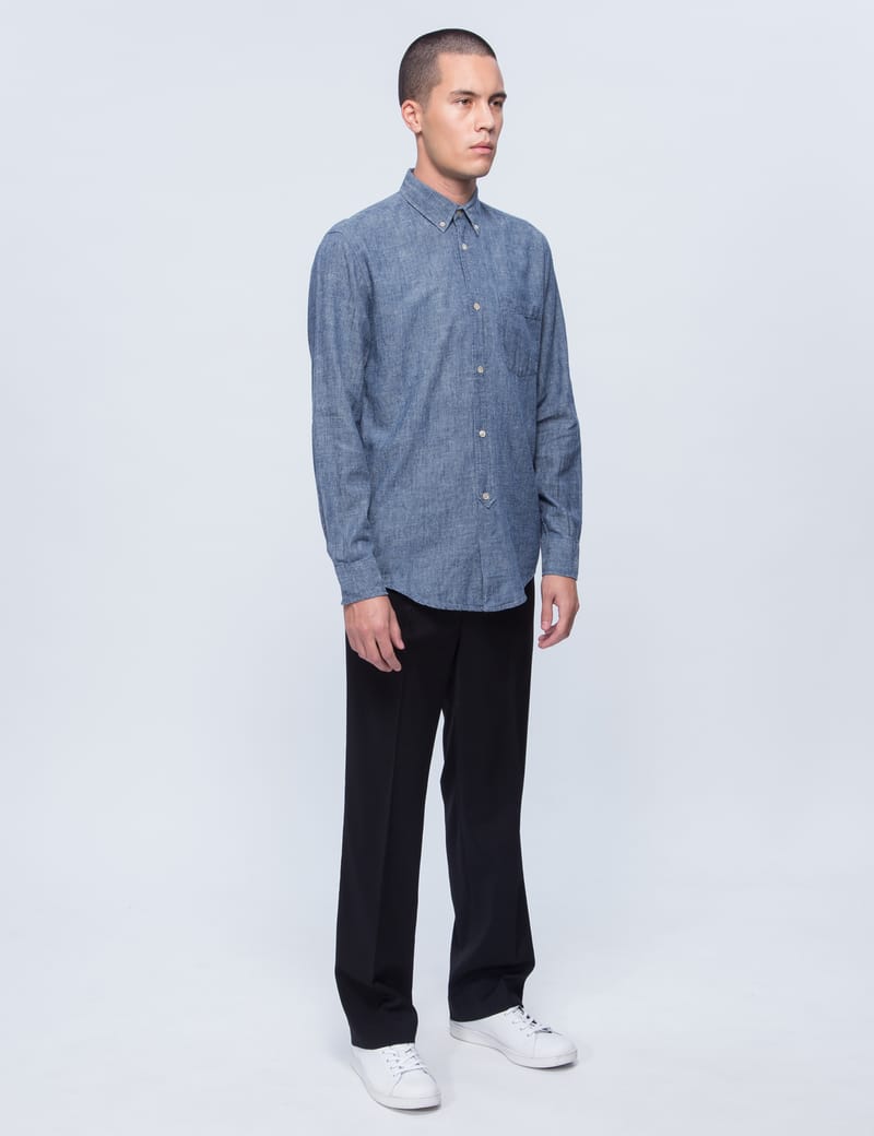 Our Legacy - 1940's Chambray L/S Shirt | HBX - Globally Curated