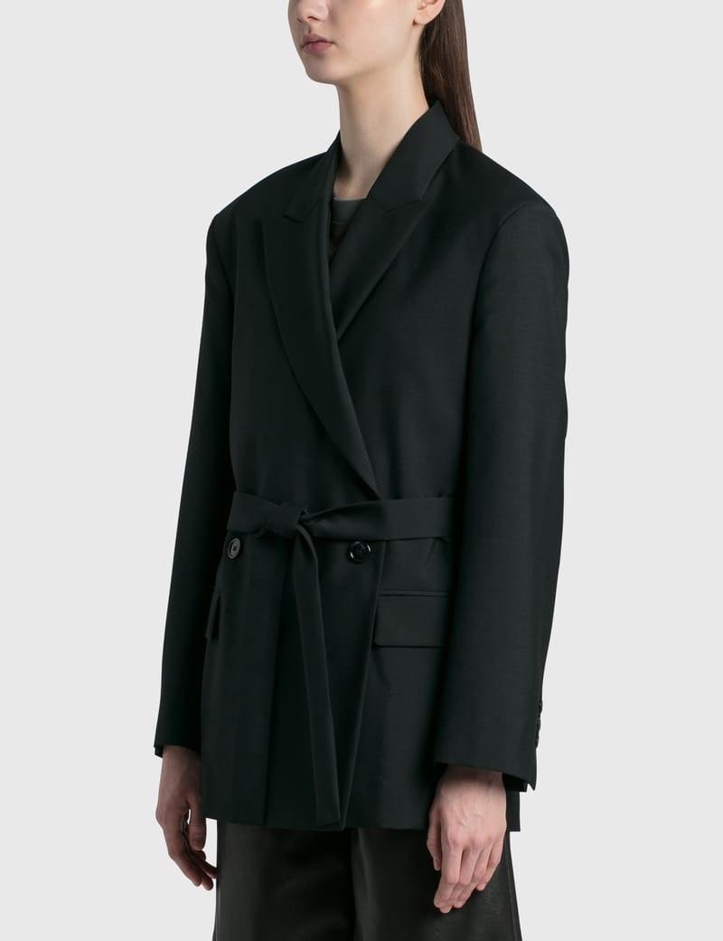 Acne Studios - Double-breasted Belted Jacket | HBX